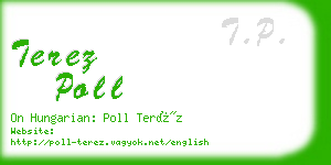terez poll business card